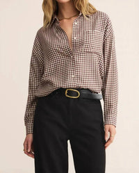 Z Supply - River Plaid Button Up Shirt