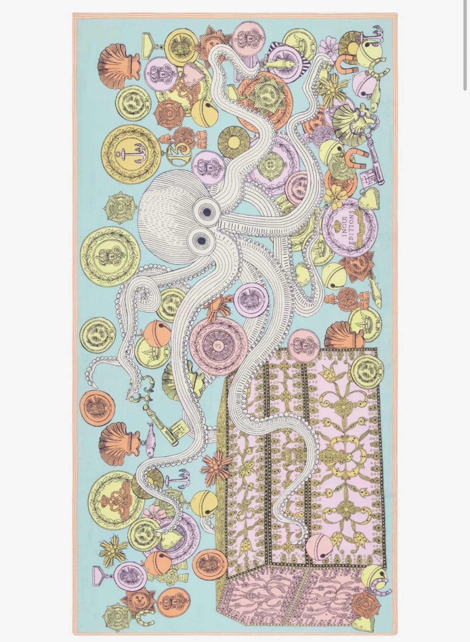 Inoui Editions - Women's Etole 100 Octopus Scarf