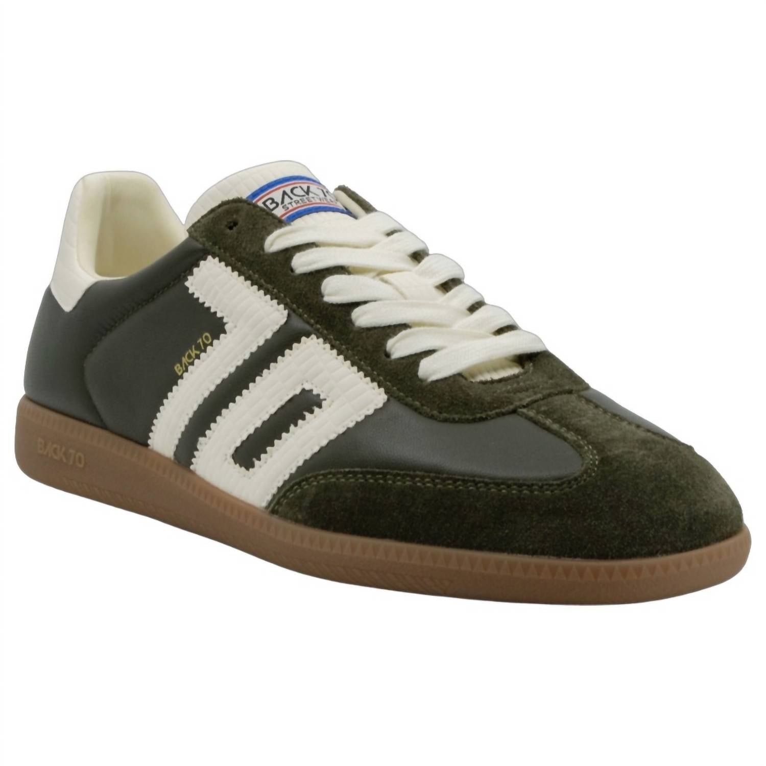 Back 70 Men's Cloud Nc600 Sneakers in olive milk - men's sneaker