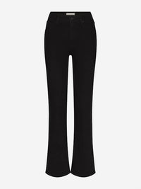 FRAME Arrow Bootcut Jeans in black - women's jeans - alternate view