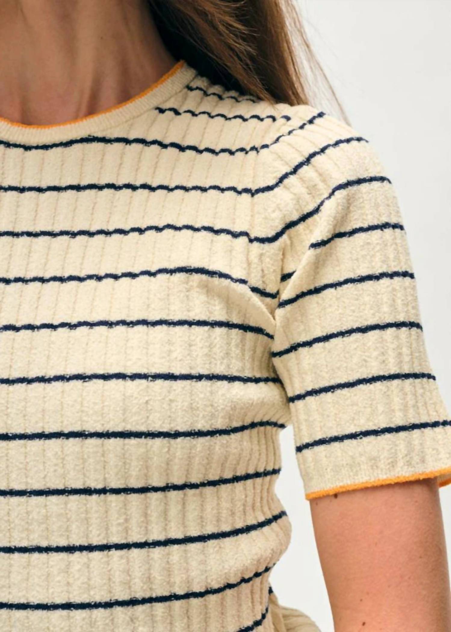 White + Warren - Organic Cotton Terry Blend T-shirt