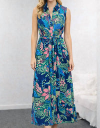 Jade - Pocket Slit Midi Shirtdress