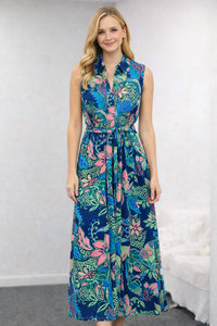 Jade - Pocket Slit Midi Shirtdress