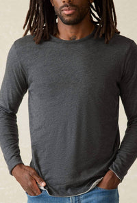 Faherty - Cloud Reversible Crew Tee