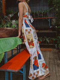 Ooh Fashion - Open Back Maxi Dress