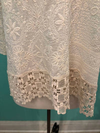 Johnny Was Zora Stitchwork Blouse in natural - women's blouse - view 6