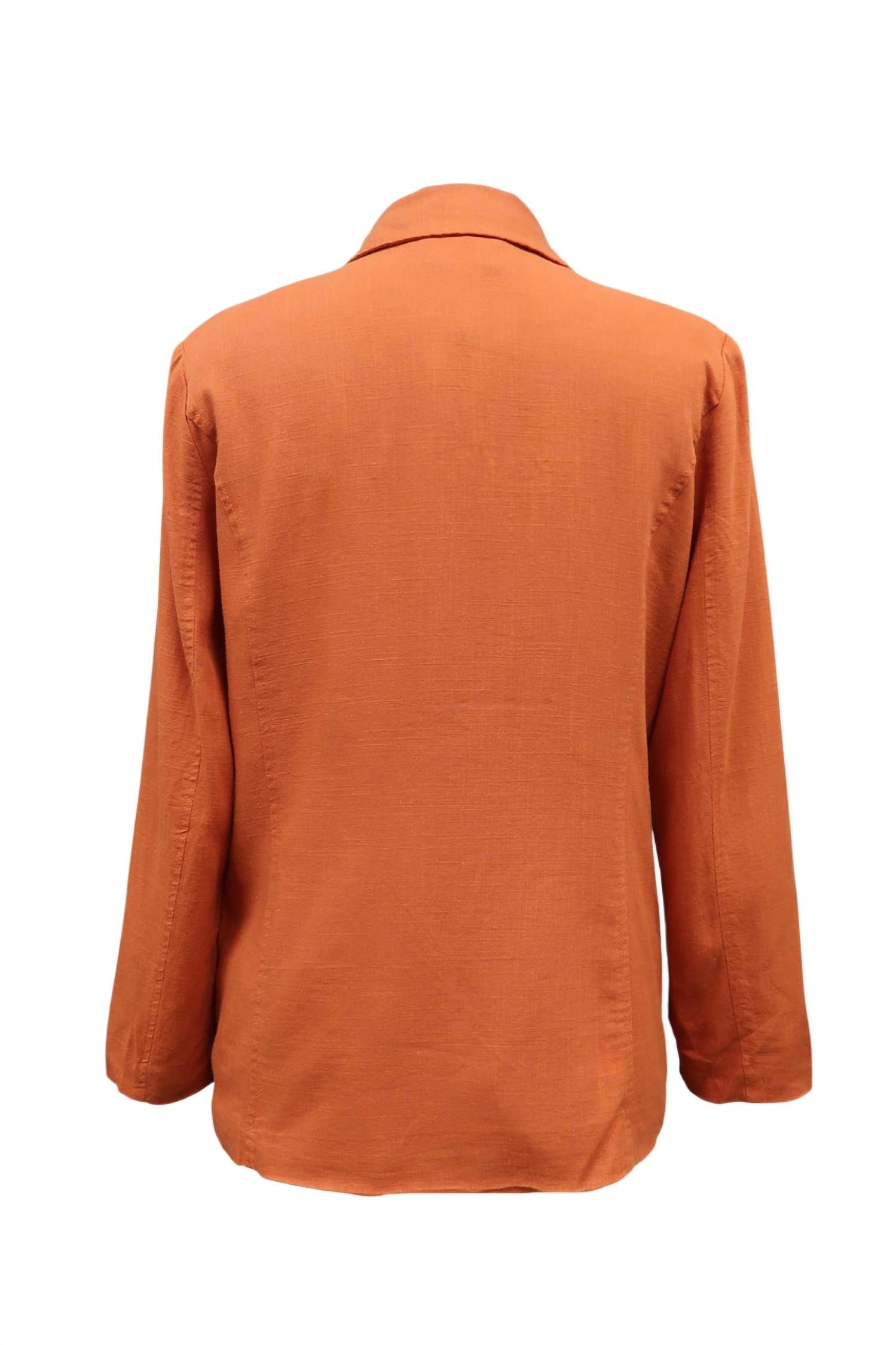 Paparazzi - Women's Linen Blend Classic Lined Blazer