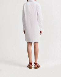 THE SHIRT Women's The Wfh Dress in white - women's dress - detail view