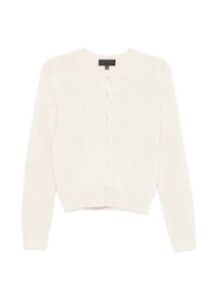NILI LOTAN Saskia Cardigan in ivory - women's cardigan - view 5