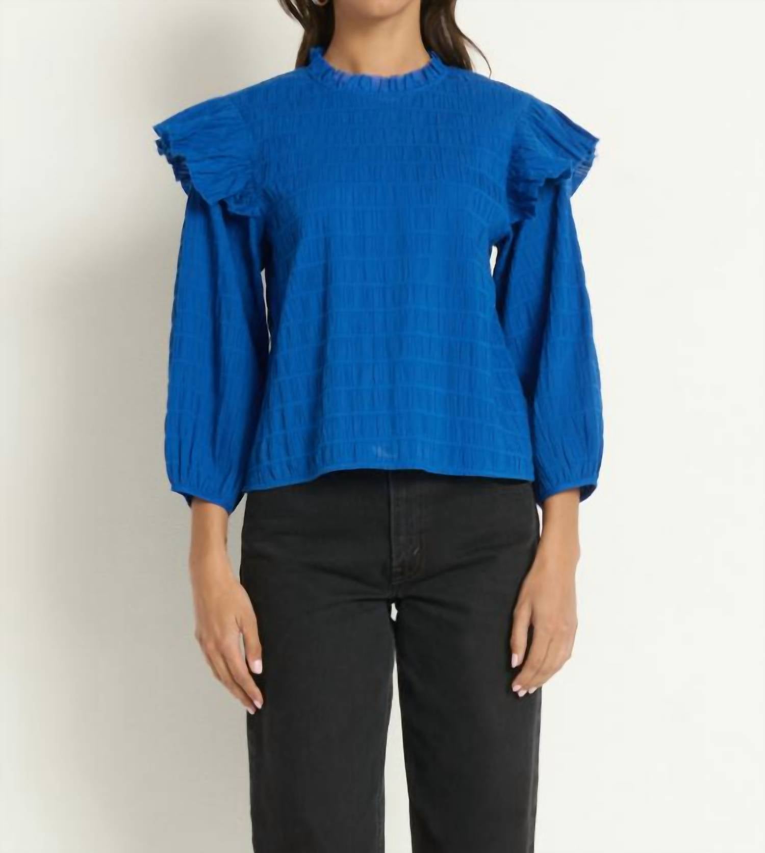 Nation Ltd - Aria Ruffle Top