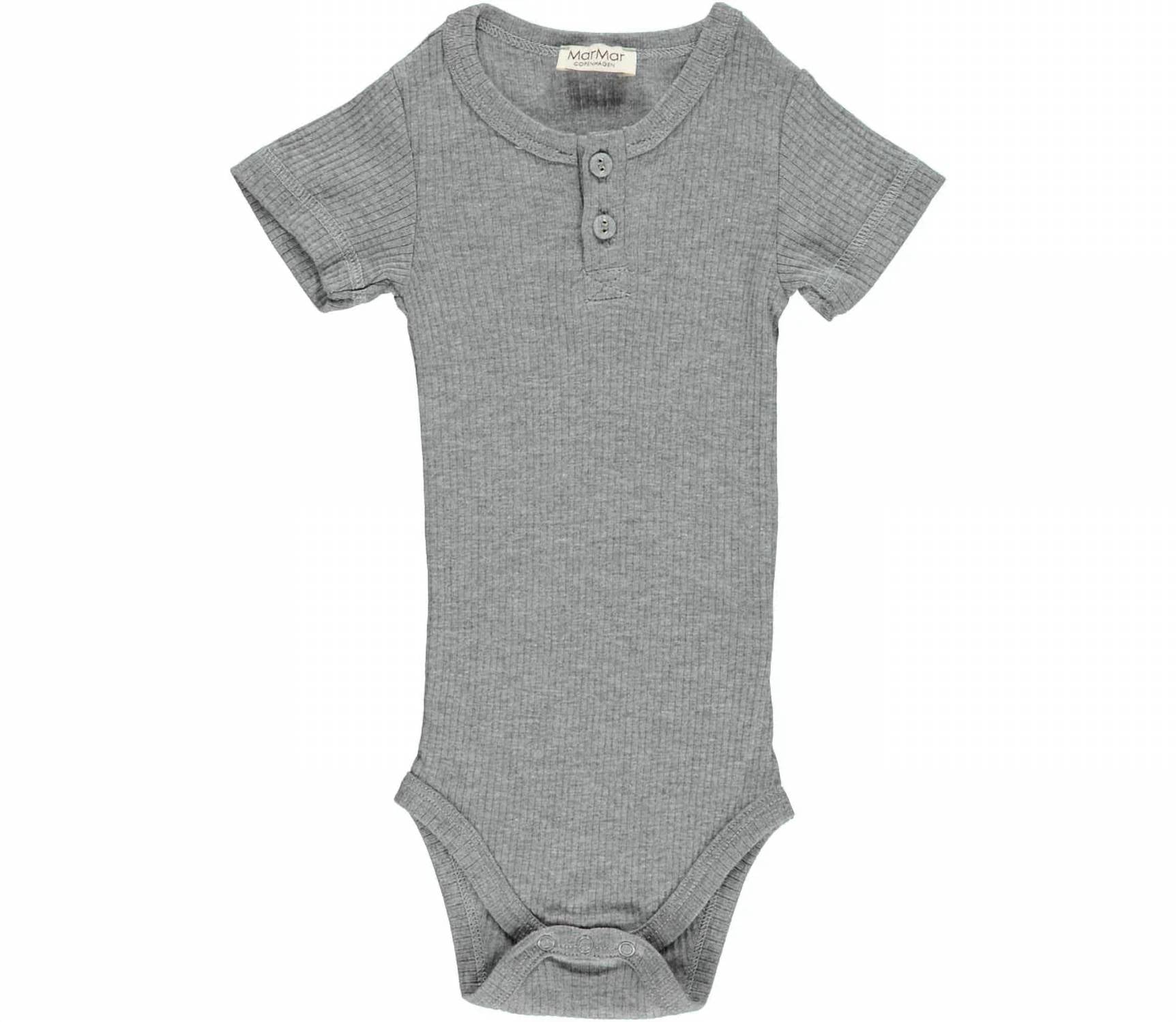 Marmar Copenhagen - Kid's Short Sleeve Ribbed Henley Body Set