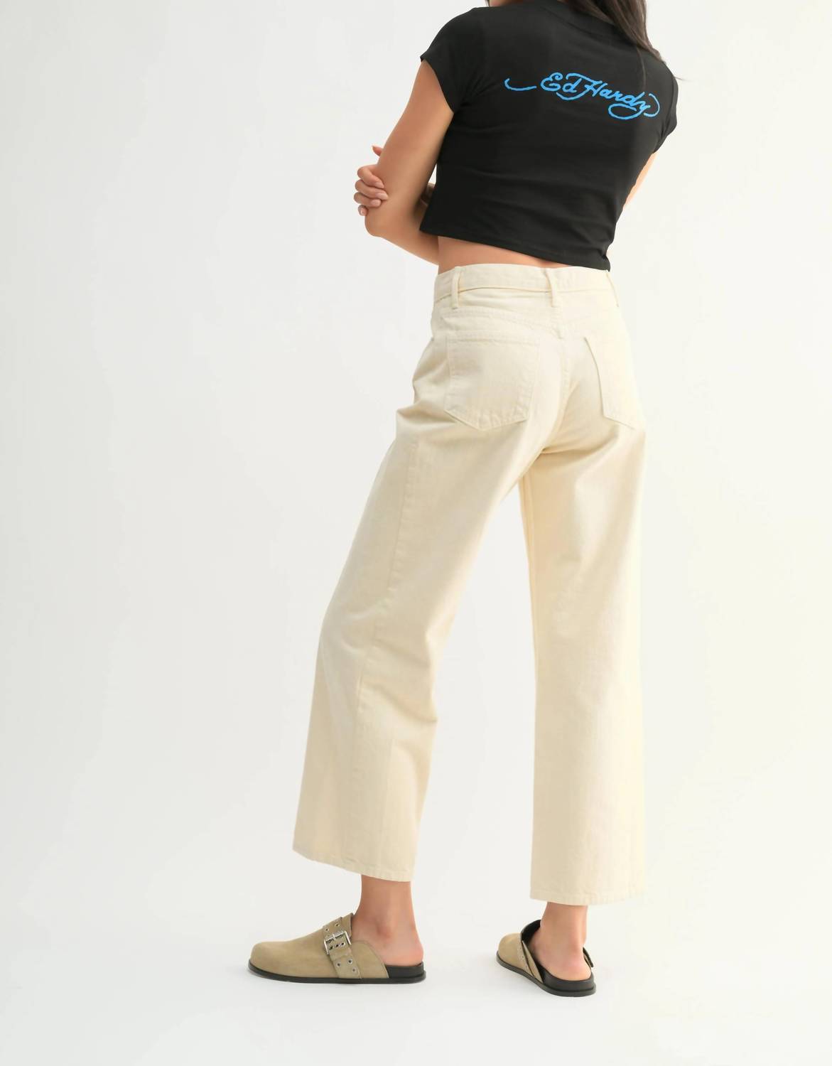 Just Black Denim - Barrel Jean Twist Jean