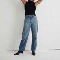 Madewell - Curvy Baggy Straight Jeans