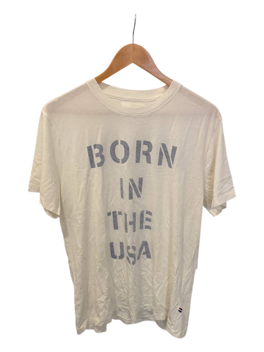 SOL ANGELES Women's Born In Usa Tee in usa tee in white - women's t-shirt - alternate view