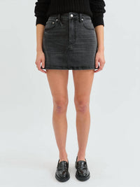 DAZE Malibu Mini Skirt in spade - women's skirt