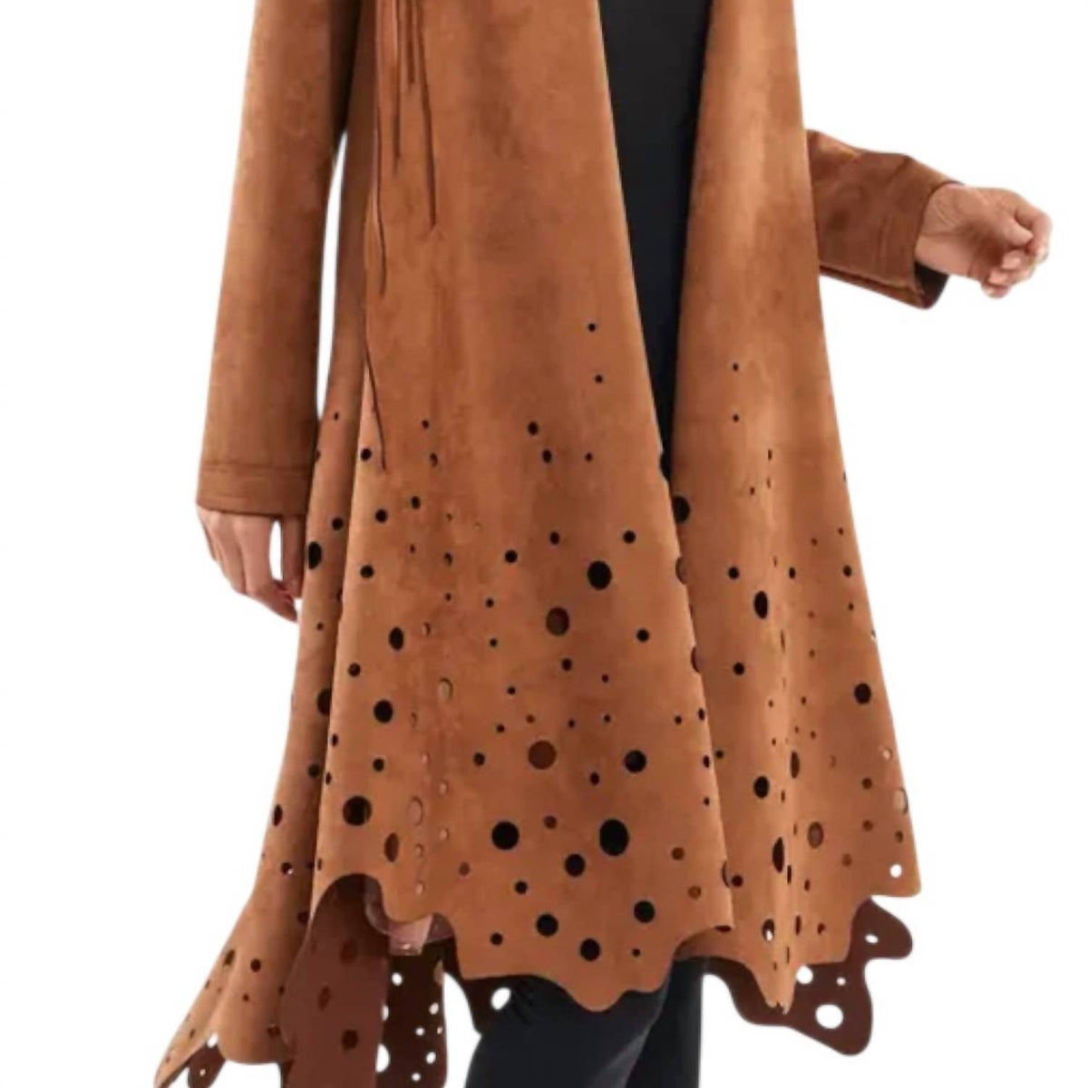 Adore - Suede Long Duster Jacket