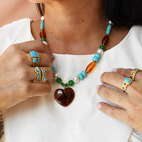 Treasure Jewels - Island Heart Necklace