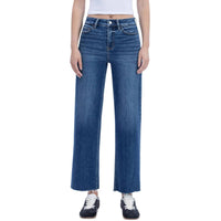 Flying Monkey - High Rise Trouser Press Wide Leg Jeans