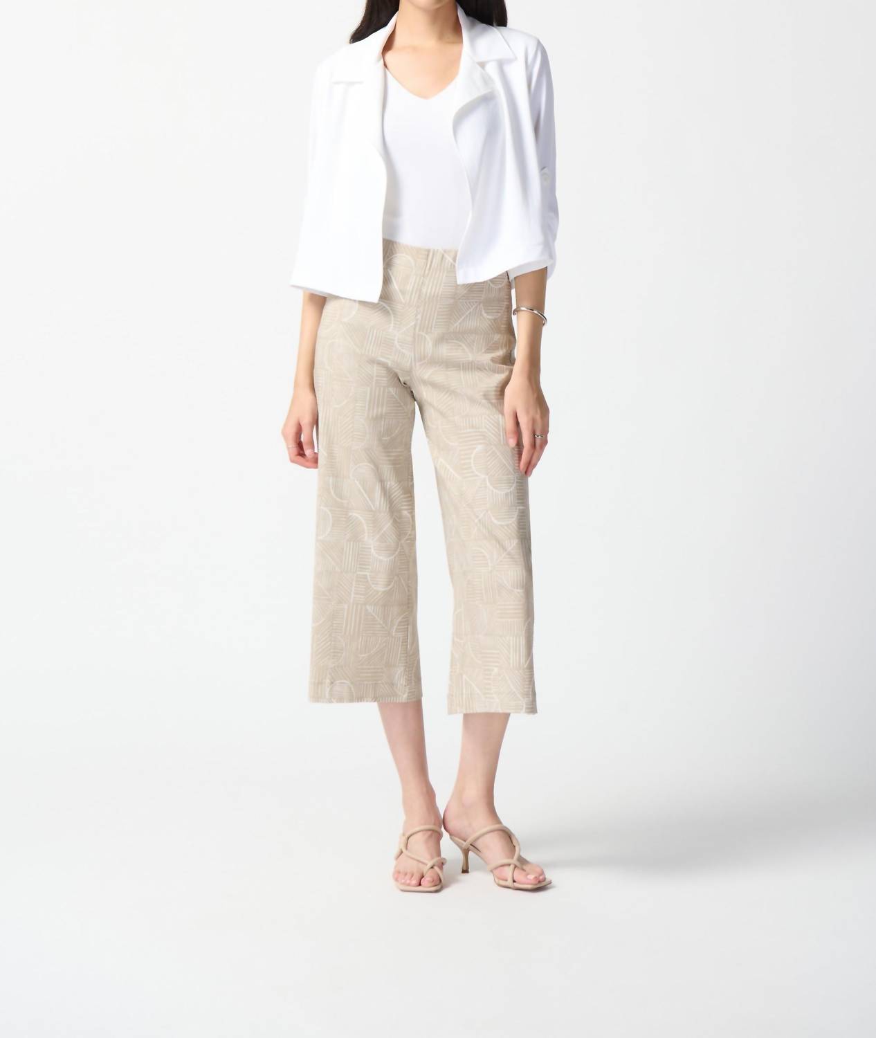 Joseph Ribkoff - Woven Boxy Cover Up Blazer