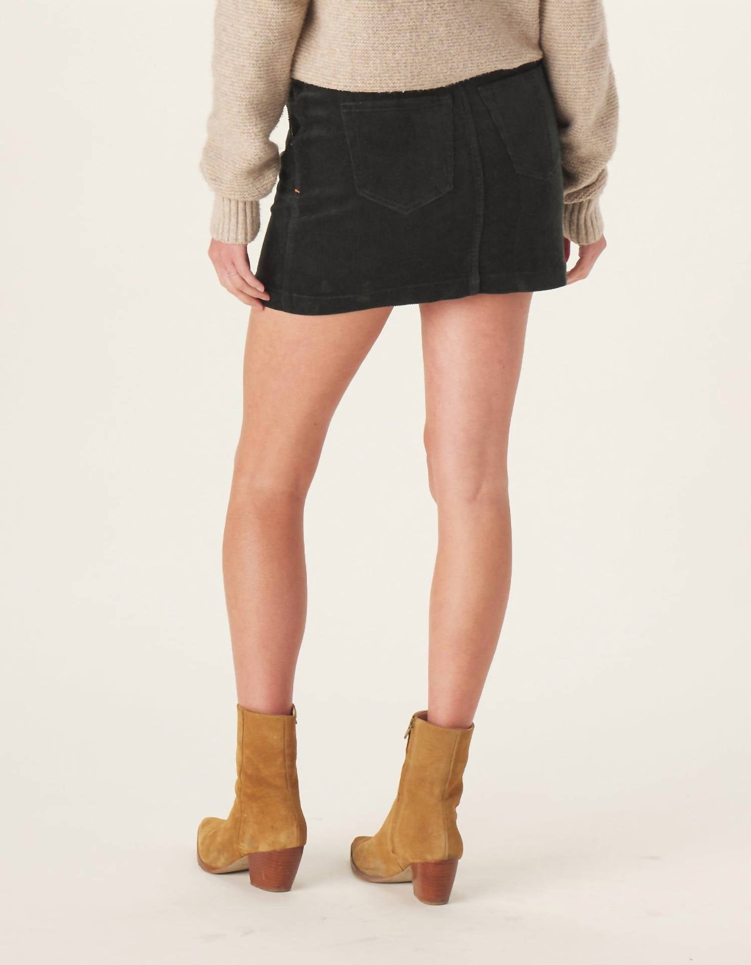 The Normal Brand - Katie Cord Mini Skirt