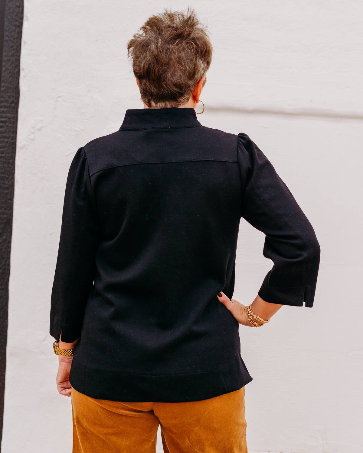 Jodifl - 3/4 V-neck Sweater