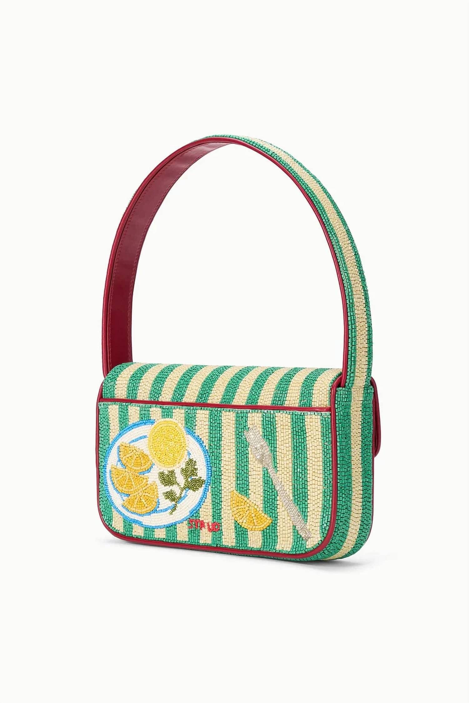 Staud - Women's Tommy Beaded Shoulder Bag