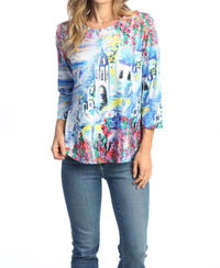 Jess & Jane - Round Hem Top