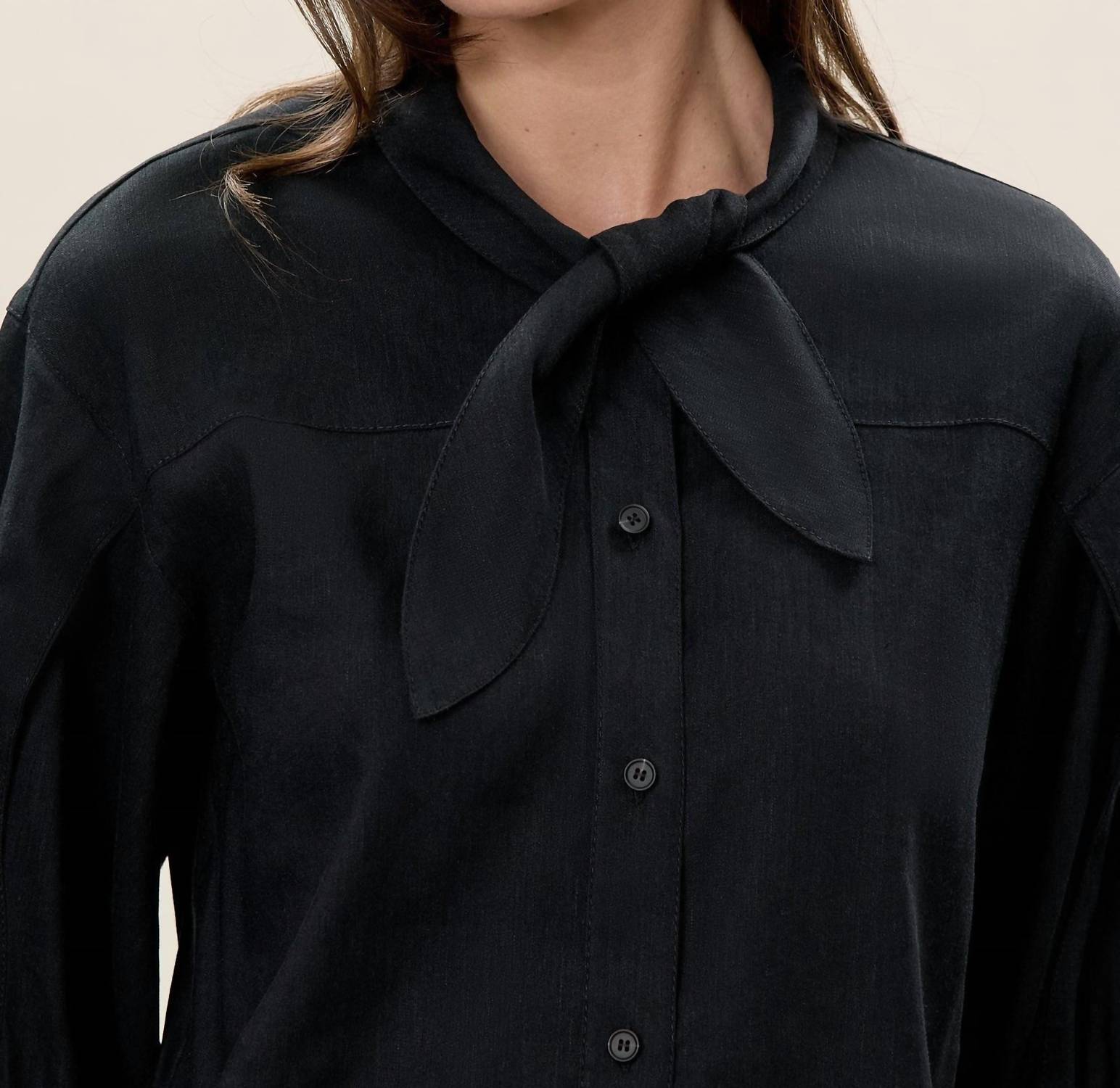 Rebecca Taylor - Stretch Linen Top