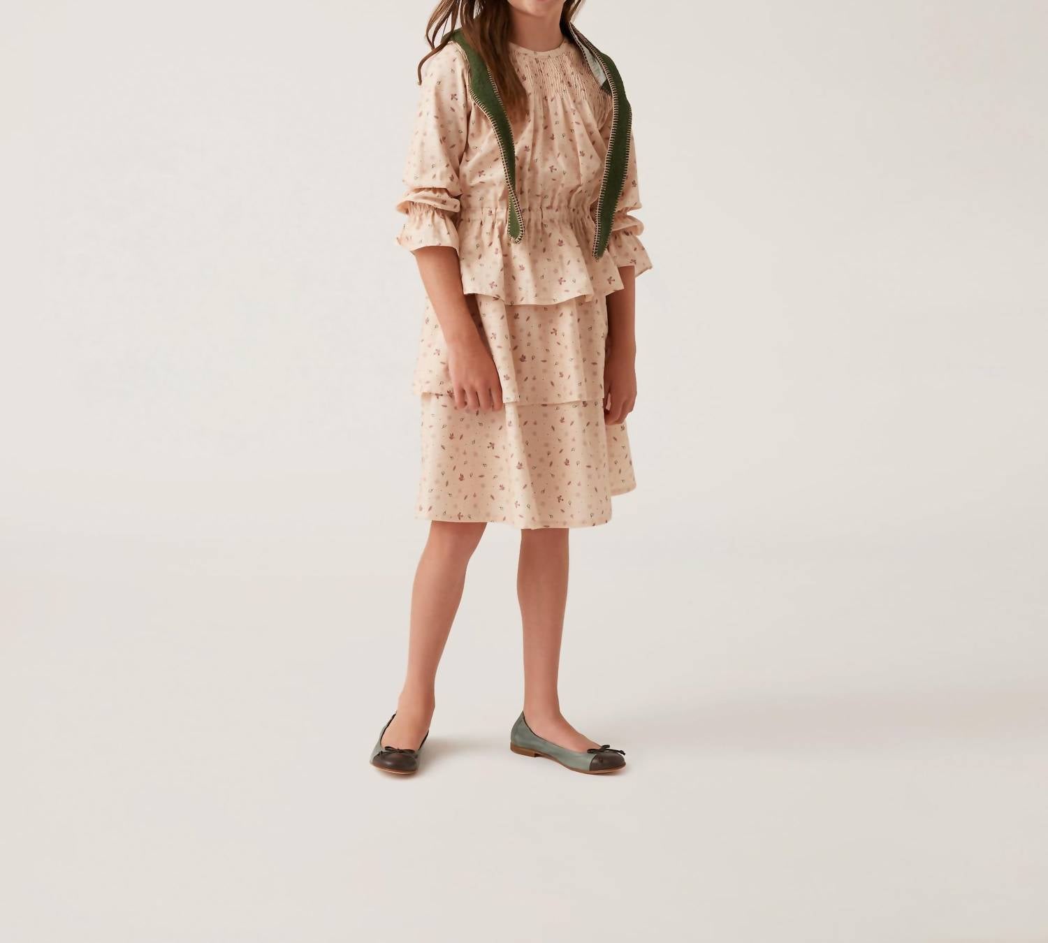 The Sunday Collective - Organic Woodland Smocked Dress