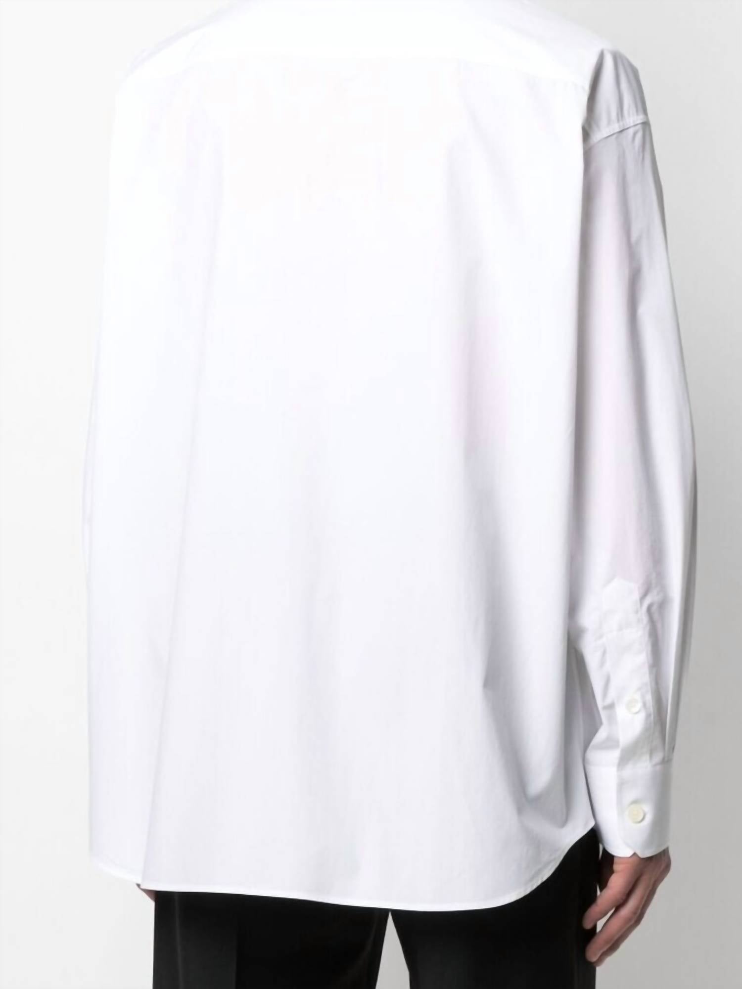 Valentino - Floral Lace Pocket Shirt