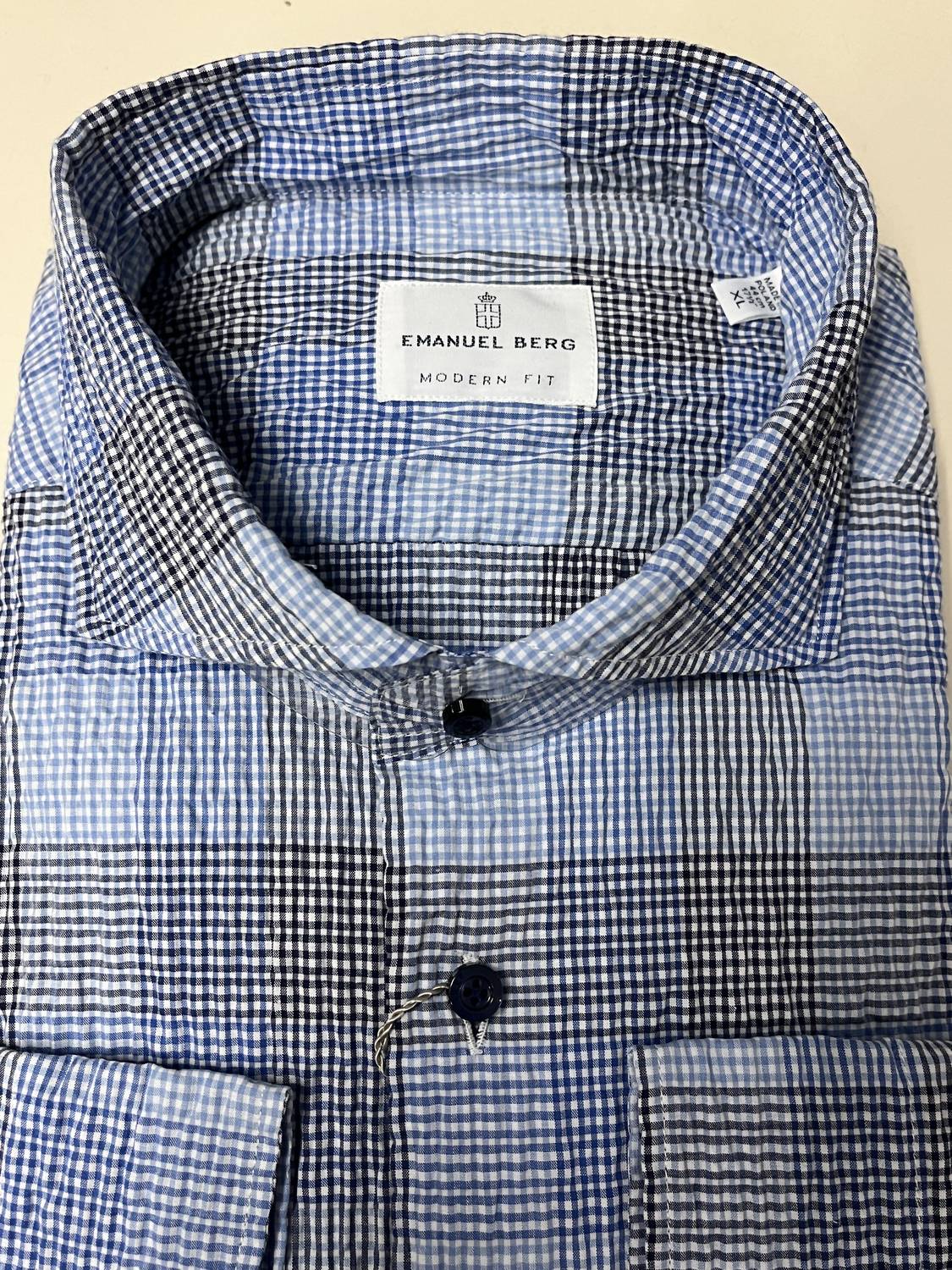 Emanuel Berg - Men's Marselie Crinkle Shirt