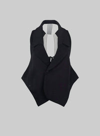 Asier Quintana Anaia Vest in black - women's jacket - view 5