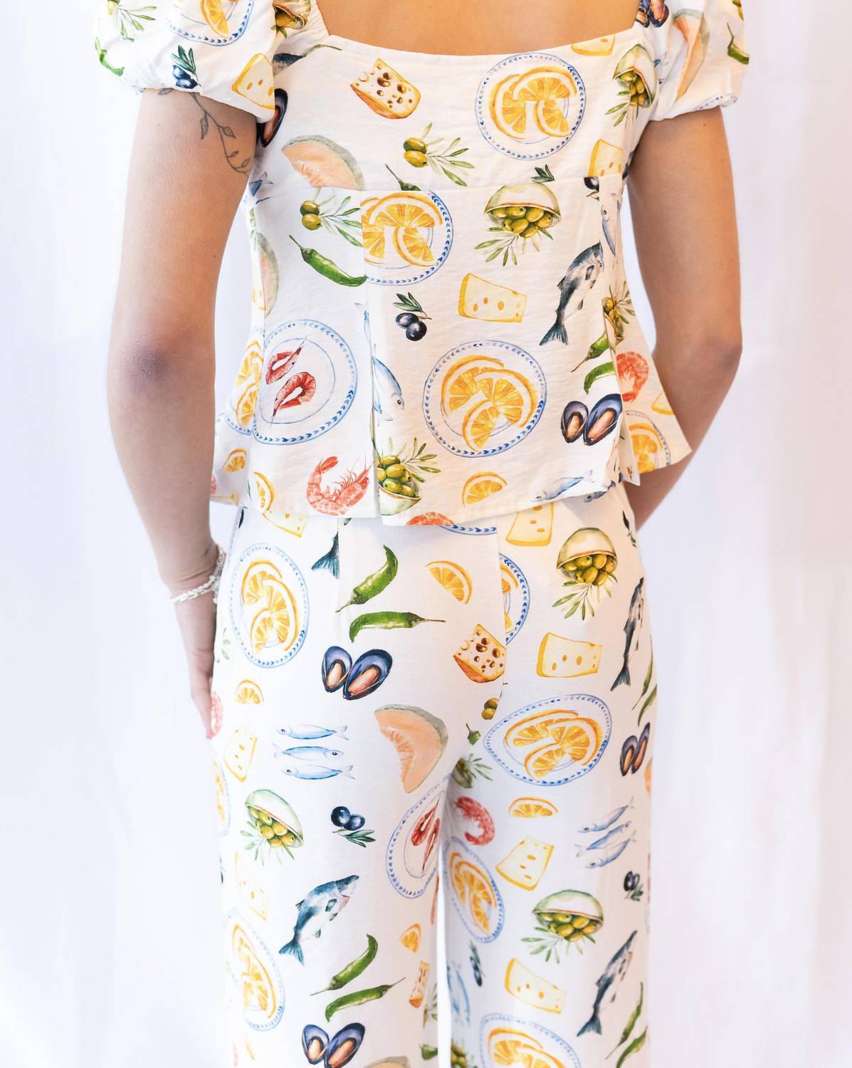Pretty Garbage - Maddox Picnic Print Pants
