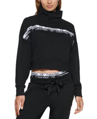 Calvin Klein - Activewear Performance Double-stripe Logo Pullover Top