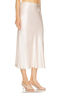 Sablyn - Miranda Bias Cut Silk Skirt