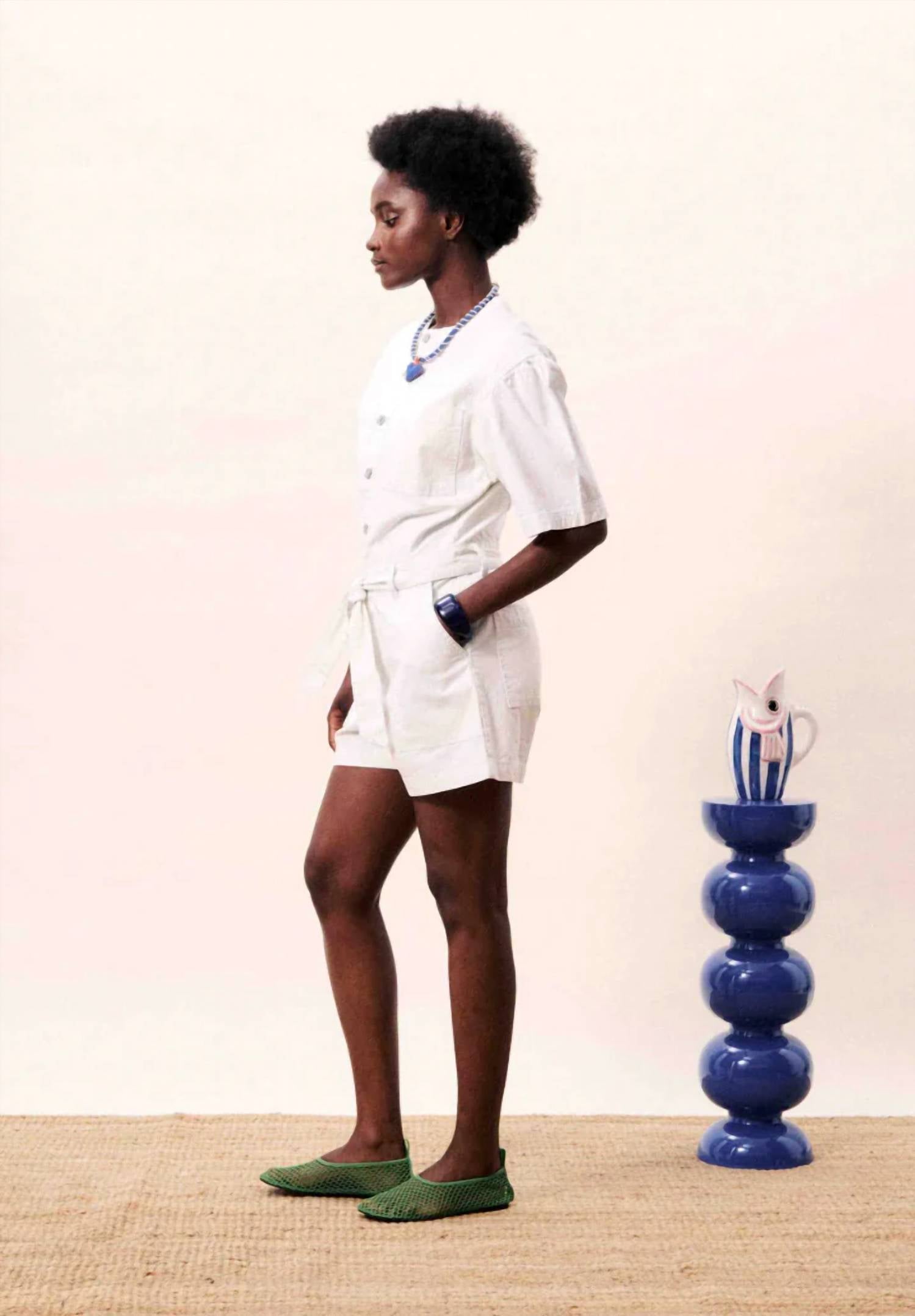 Frnch - Sirena Romper With Belt