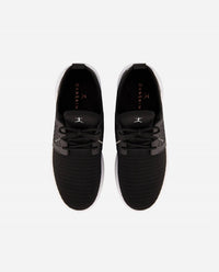 Danskin Women's Enjoy Lace Up Sneaker in black - women's shoe - alternate view