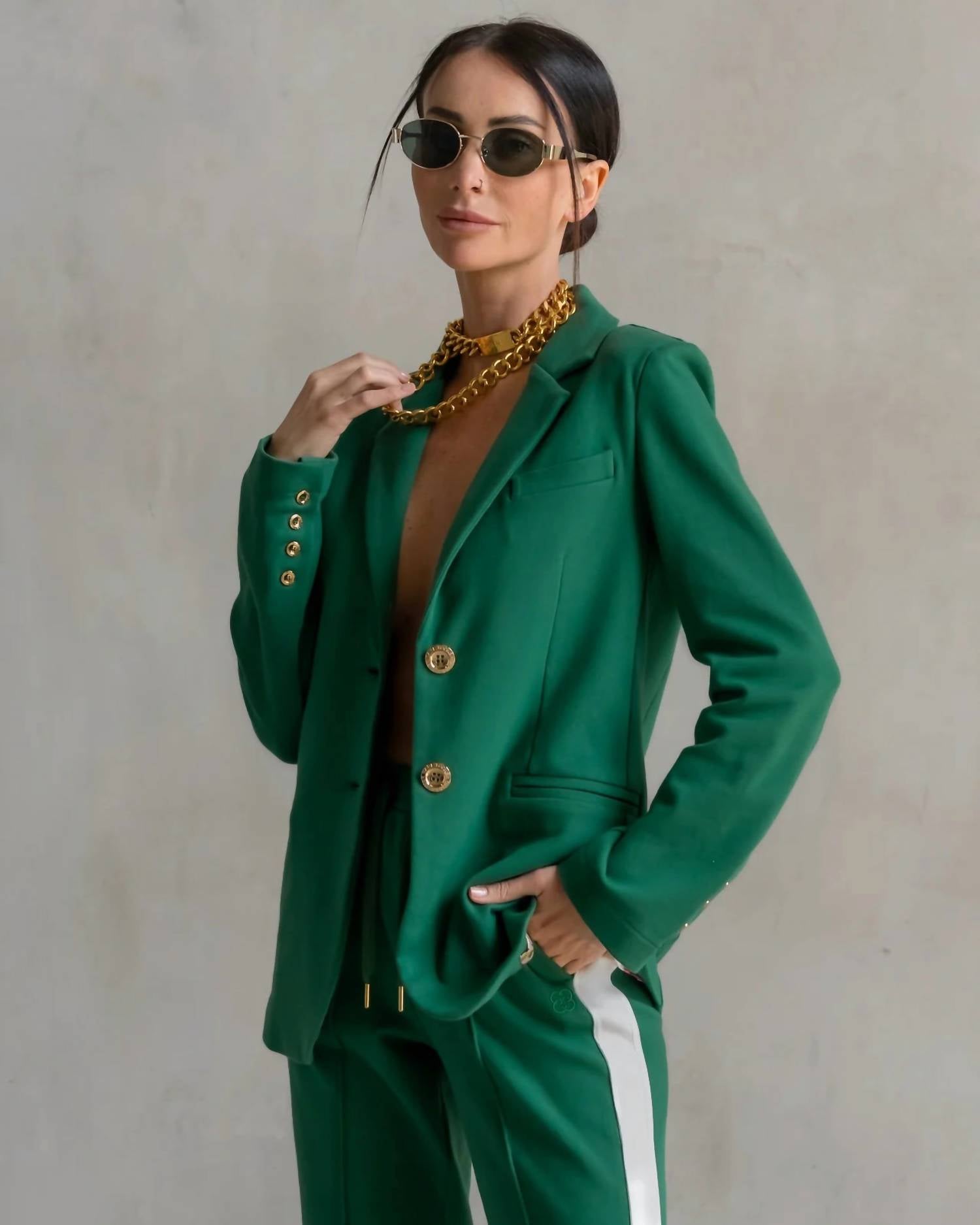 Care Tucker - Morrison Interlock Blazer