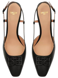 Bally - Women's Eva High Heel Slingback Leather Pumps