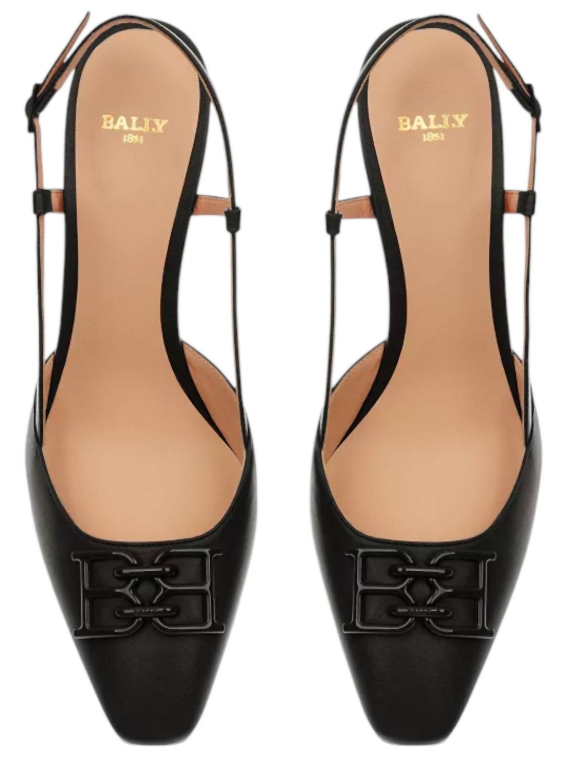 Bally - Women's Eva High Heel Slingback Leather Pumps