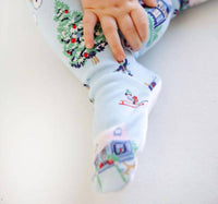 The Beaufort Bonnet Company - Kid's Knox's Night Night Footed Onesie