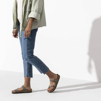 BIRKENSTOCK Women's Mayari Birkibuc Sandal in stone - women's sandal - view 7