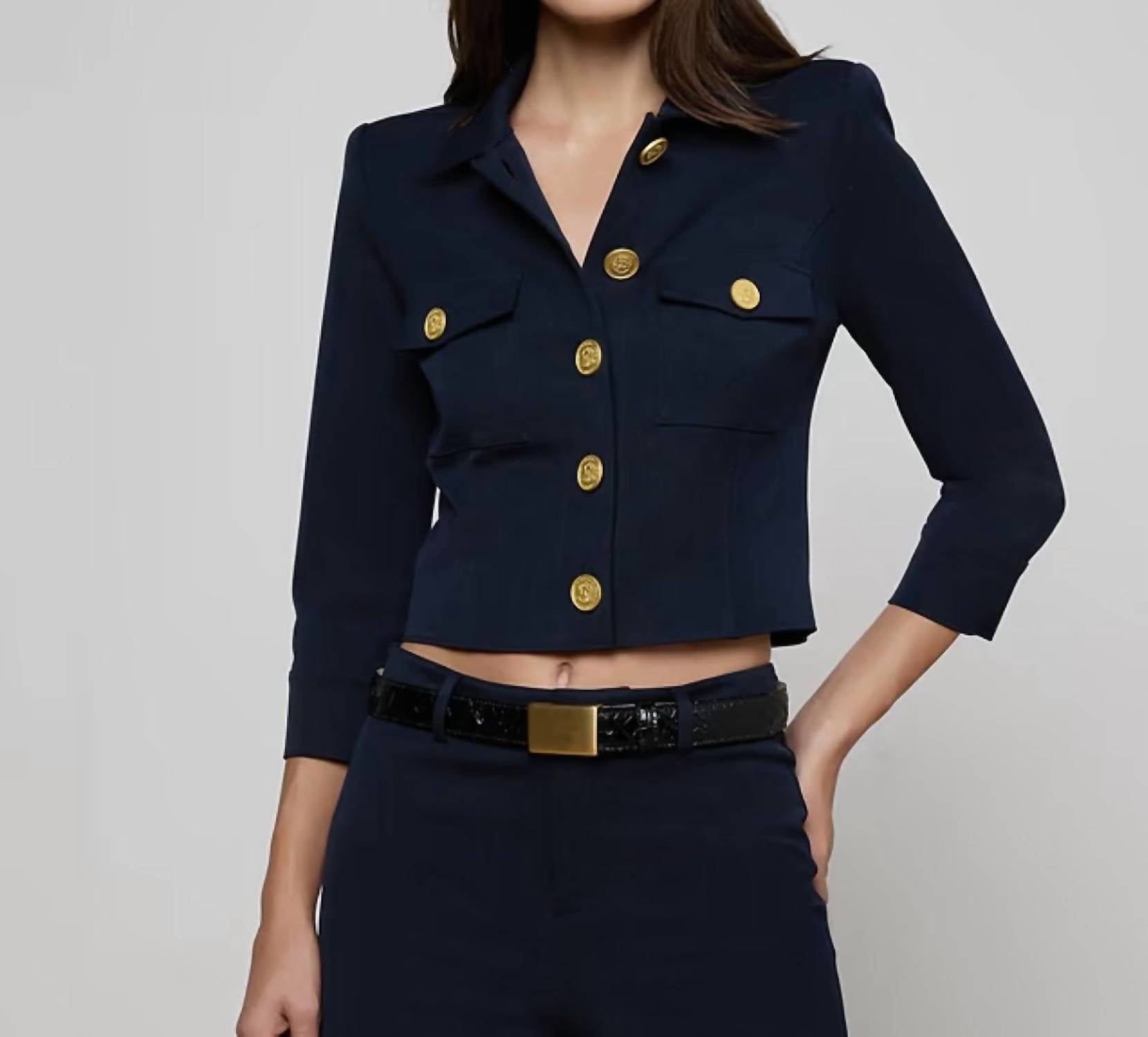 L'Agence - Kumi Cropped Jacket