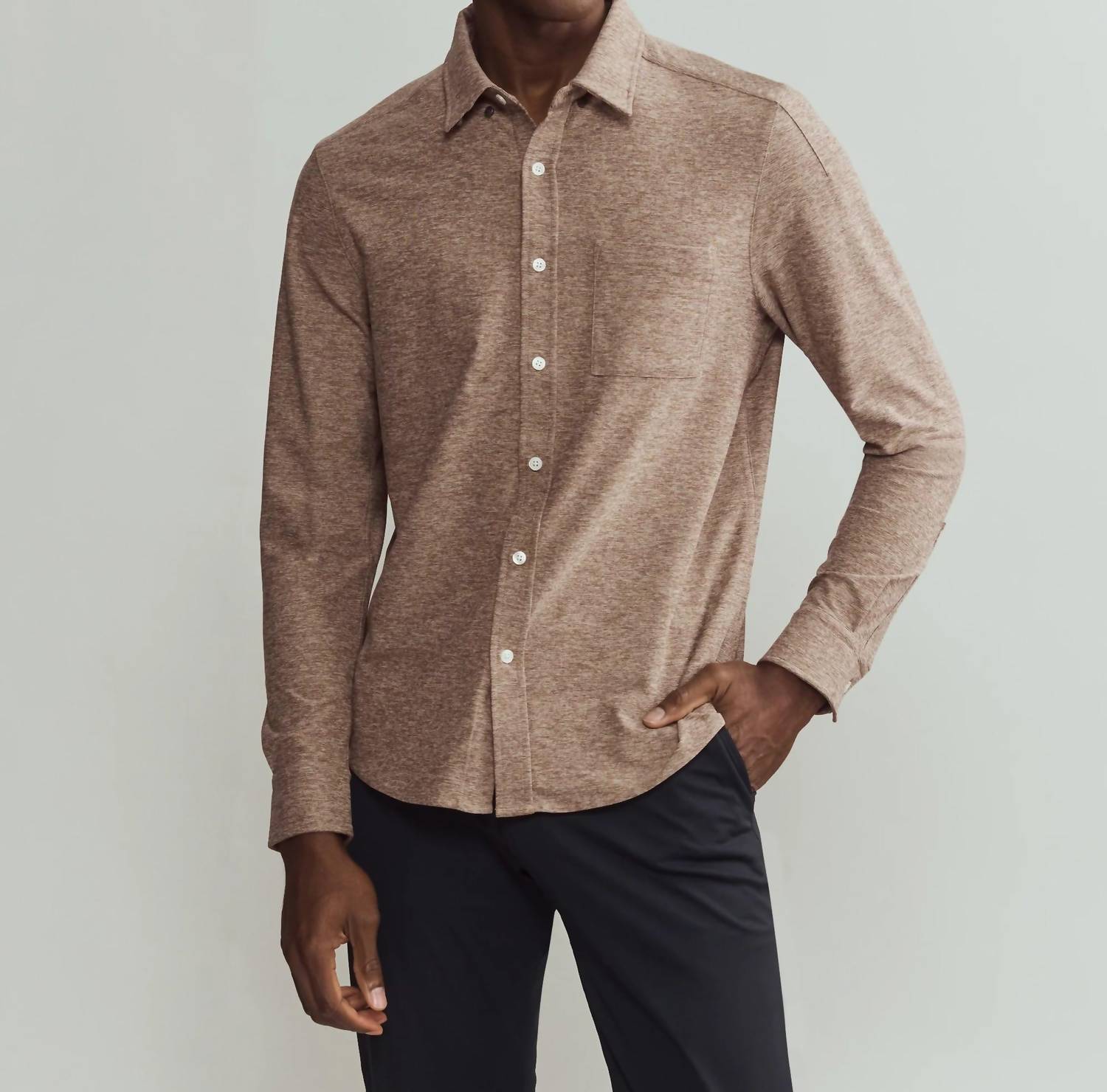 Rhone - Wfh Soft Brushed Knit Shirt