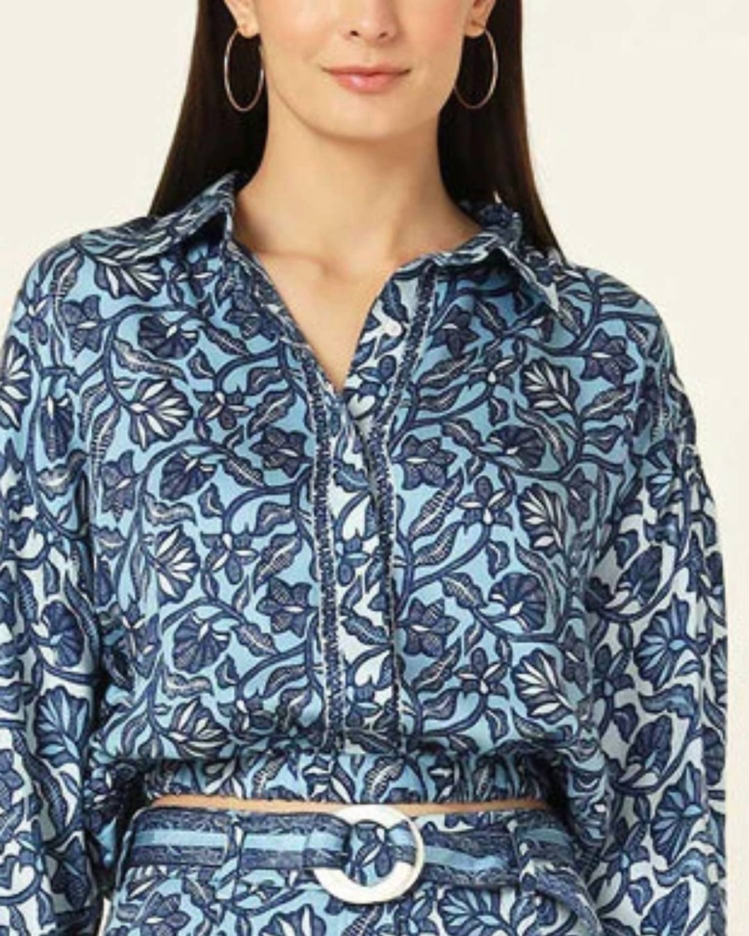 Omika - Nero Button Down Blouse