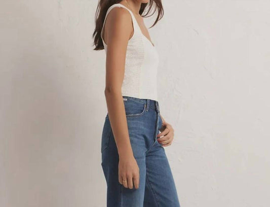 Z Supply - Zaria Knit Eyelet Top