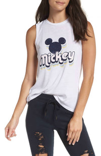 David Lerner - Mickey High Low Muscle Tank