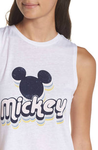David Lerner - Mickey High Low Muscle Tank