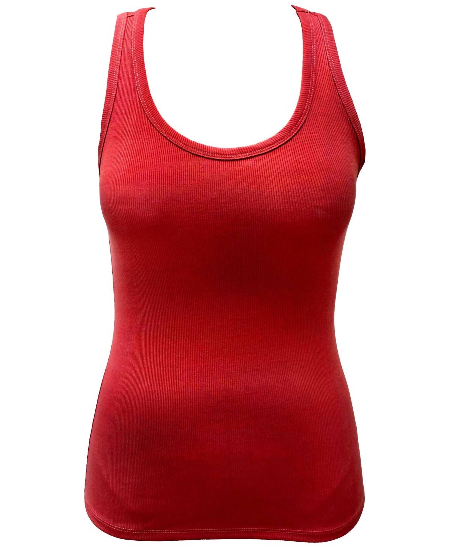 Jenni By Jennifer Moore - Women's Solid Ribbed Tank Top