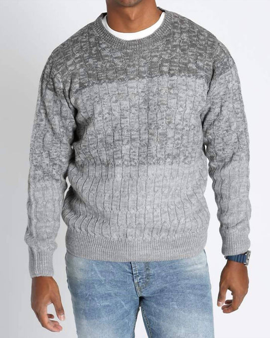 Jachs New York - Cable Knit Crewneck Sweater